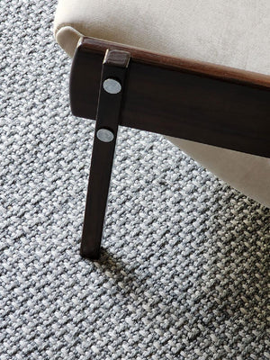 Rushni - Cement/ Silver