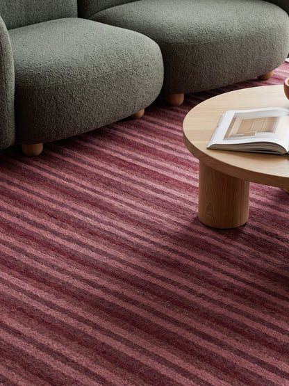 Ilah Stripes - Burgundy
