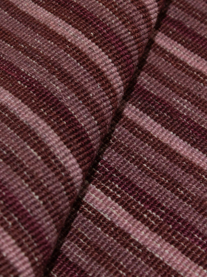 Mira Stripes - Burgundy